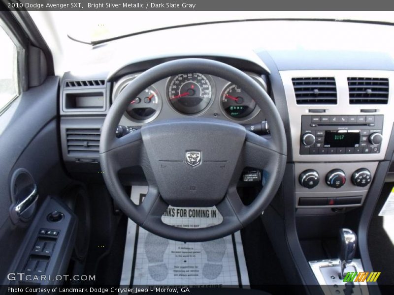 Bright Silver Metallic / Dark Slate Gray 2010 Dodge Avenger SXT