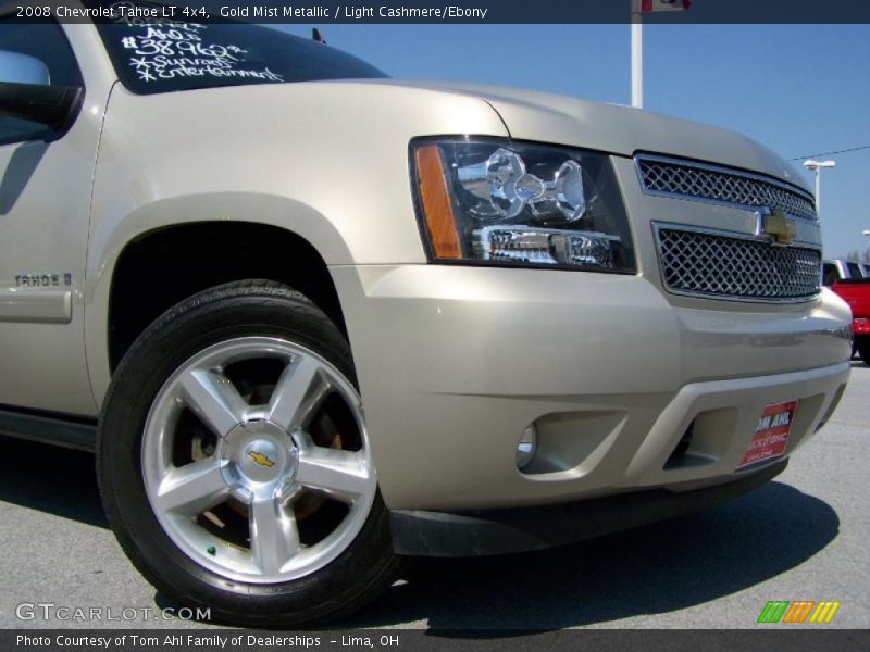 Gold Mist Metallic / Light Cashmere/Ebony 2008 Chevrolet Tahoe LT 4x4