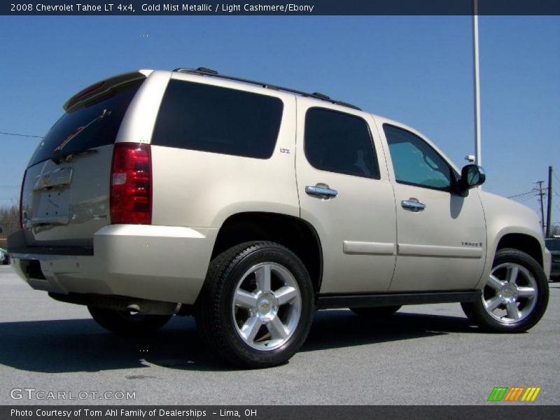 Gold Mist Metallic / Light Cashmere/Ebony 2008 Chevrolet Tahoe LT 4x4