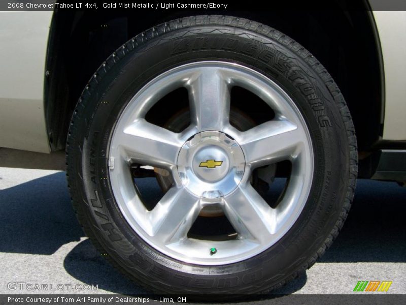 Gold Mist Metallic / Light Cashmere/Ebony 2008 Chevrolet Tahoe LT 4x4