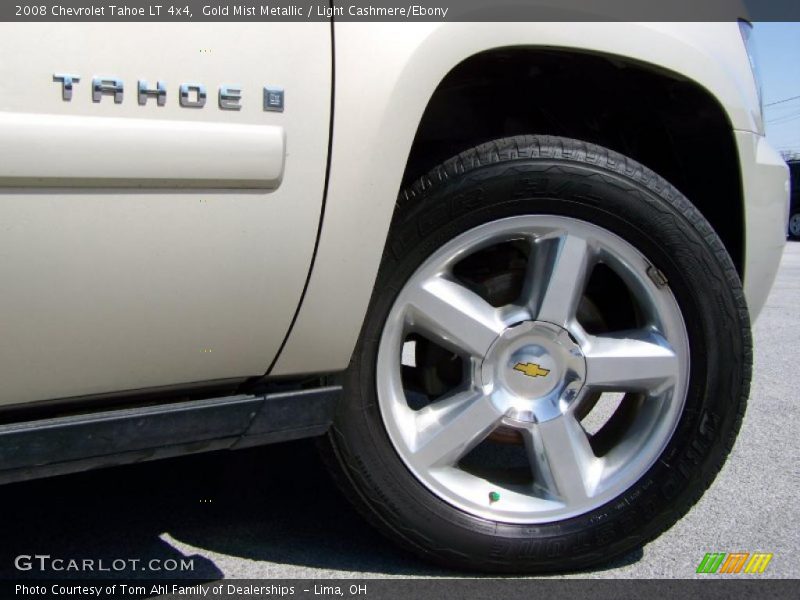 Gold Mist Metallic / Light Cashmere/Ebony 2008 Chevrolet Tahoe LT 4x4