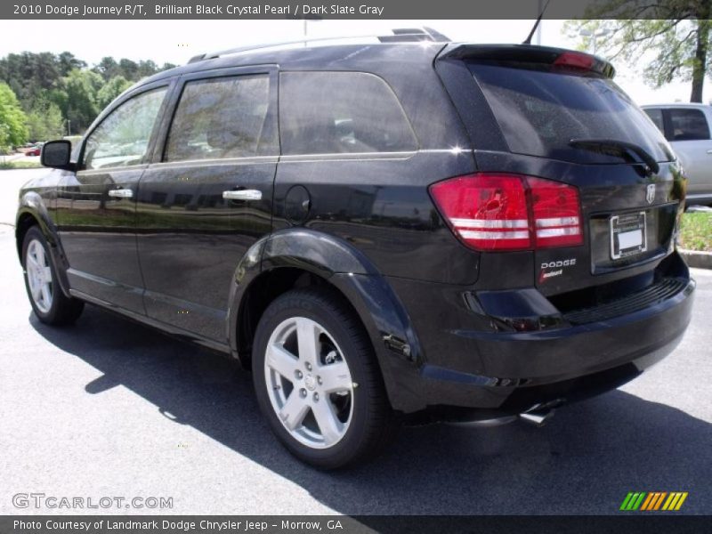 Brilliant Black Crystal Pearl / Dark Slate Gray 2010 Dodge Journey R/T