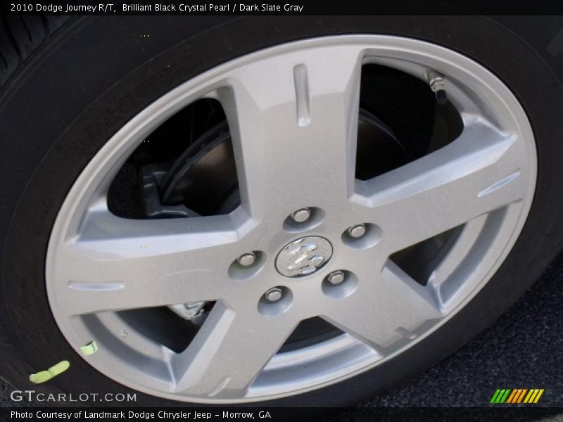 Brilliant Black Crystal Pearl / Dark Slate Gray 2010 Dodge Journey R/T