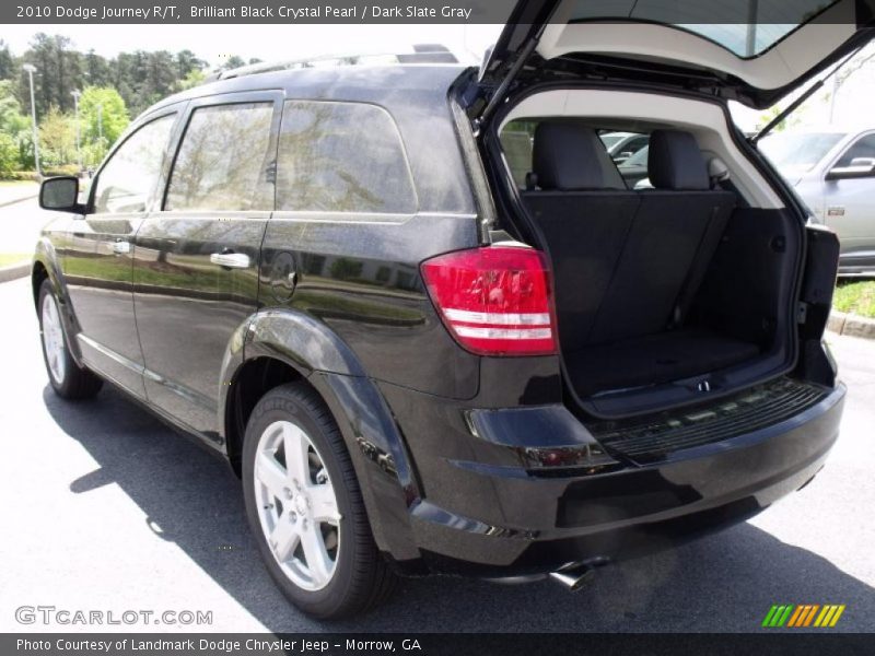 Brilliant Black Crystal Pearl / Dark Slate Gray 2010 Dodge Journey R/T