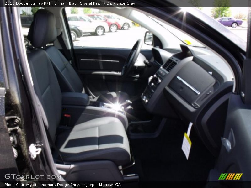 Brilliant Black Crystal Pearl / Dark Slate Gray 2010 Dodge Journey R/T