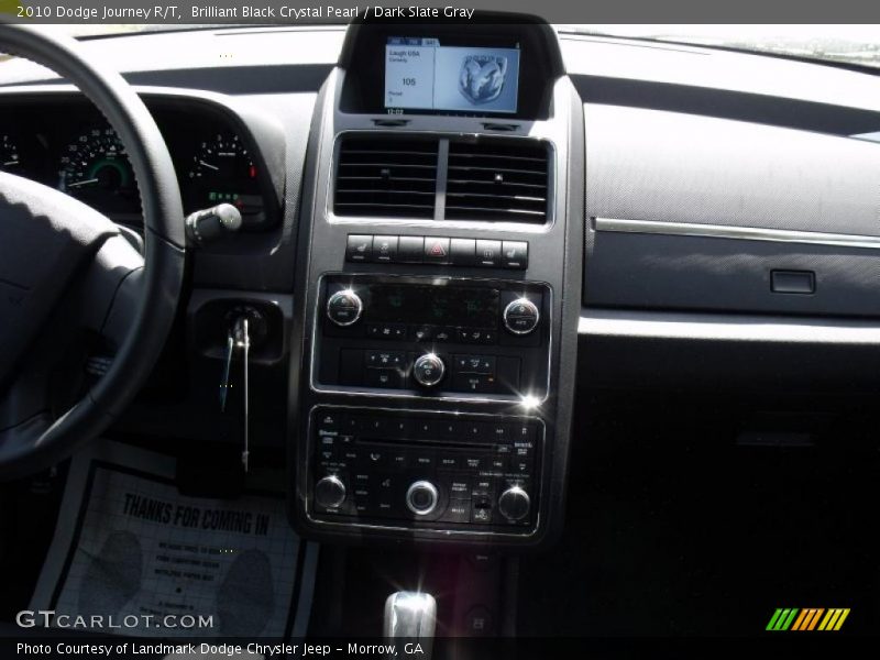 Brilliant Black Crystal Pearl / Dark Slate Gray 2010 Dodge Journey R/T