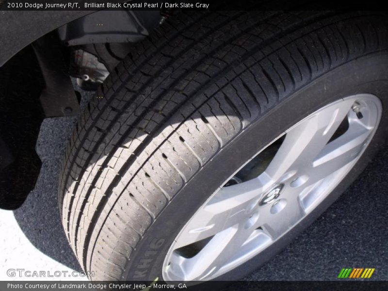 Brilliant Black Crystal Pearl / Dark Slate Gray 2010 Dodge Journey R/T