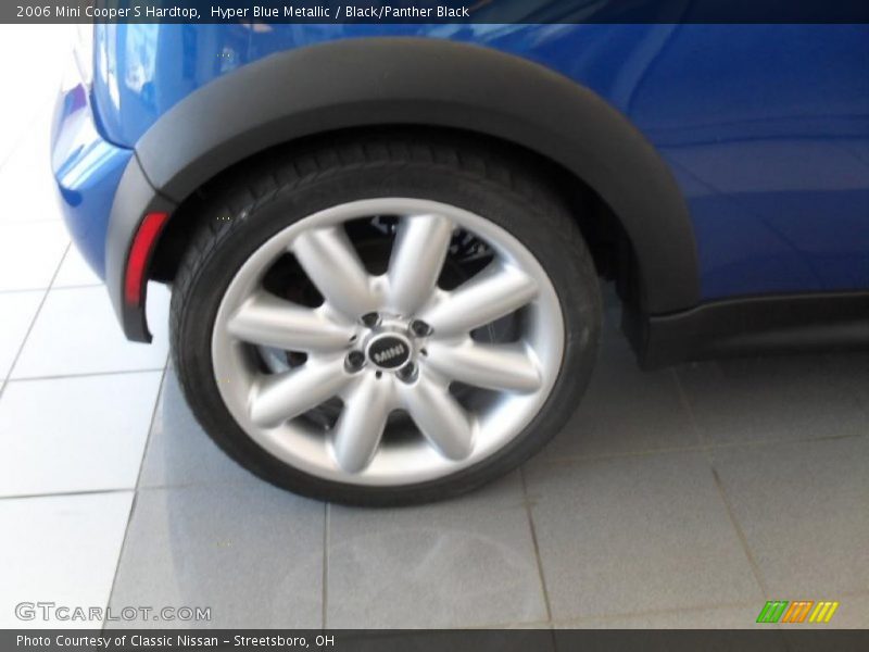 Hyper Blue Metallic / Black/Panther Black 2006 Mini Cooper S Hardtop