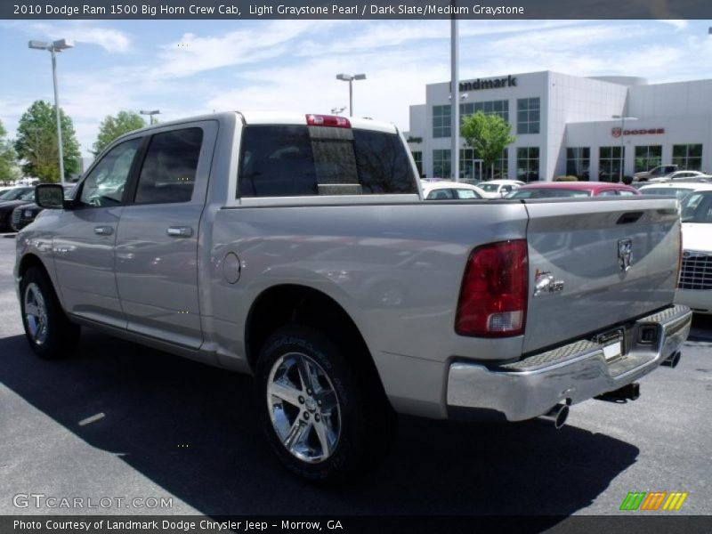 Light Graystone Pearl / Dark Slate/Medium Graystone 2010 Dodge Ram 1500 Big Horn Crew Cab