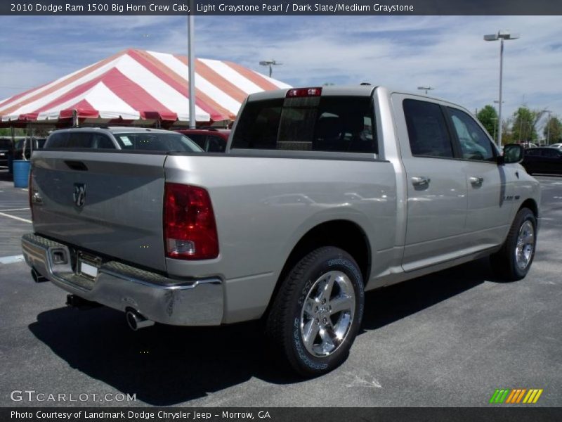 Light Graystone Pearl / Dark Slate/Medium Graystone 2010 Dodge Ram 1500 Big Horn Crew Cab