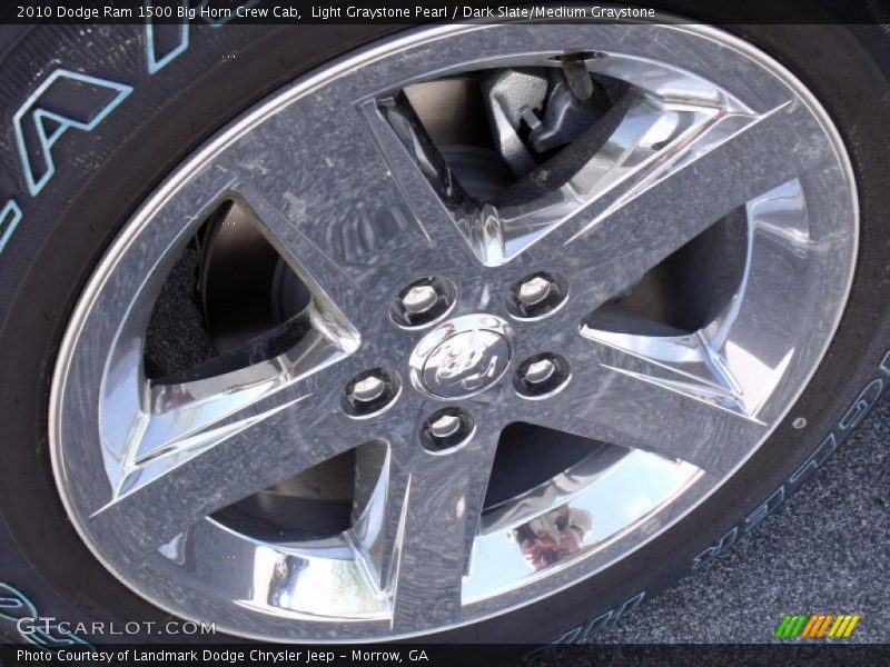 Light Graystone Pearl / Dark Slate/Medium Graystone 2010 Dodge Ram 1500 Big Horn Crew Cab