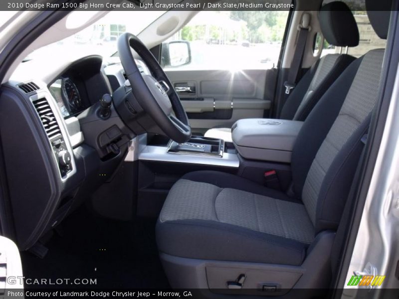Light Graystone Pearl / Dark Slate/Medium Graystone 2010 Dodge Ram 1500 Big Horn Crew Cab