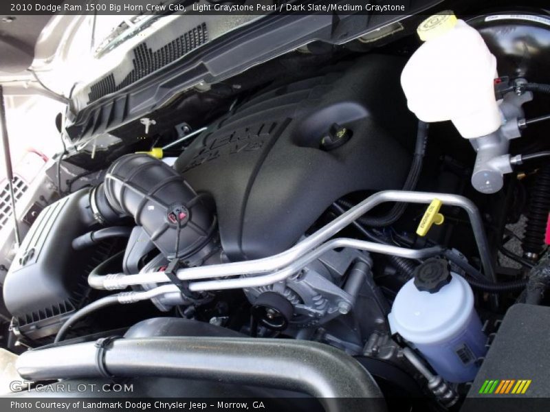 Light Graystone Pearl / Dark Slate/Medium Graystone 2010 Dodge Ram 1500 Big Horn Crew Cab