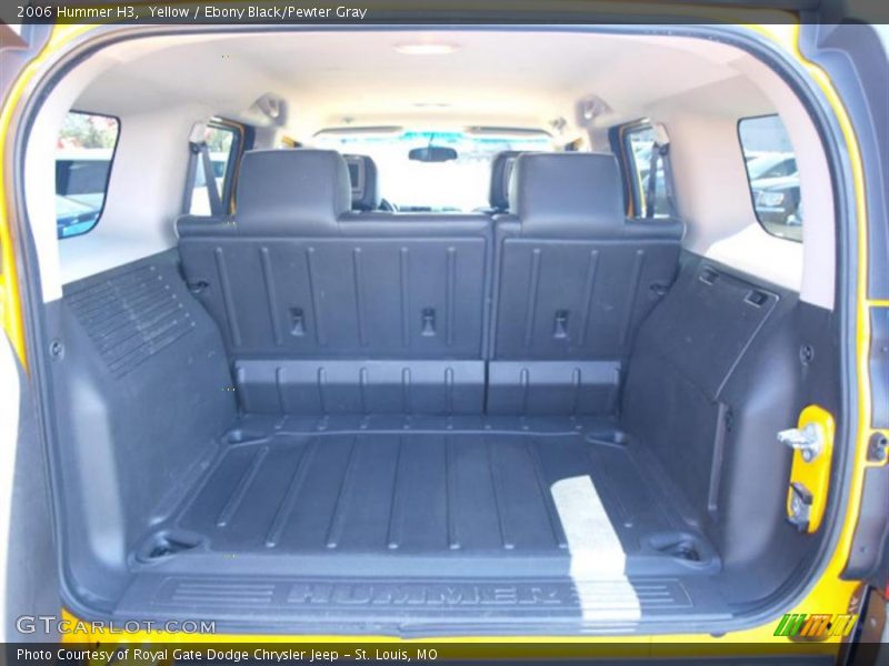 Yellow / Ebony Black/Pewter Gray 2006 Hummer H3
