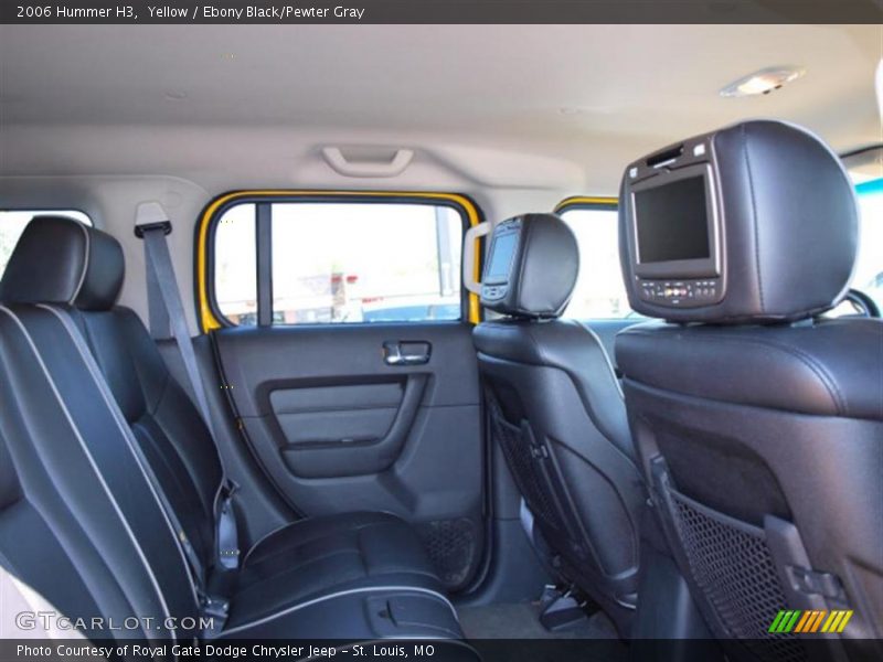 Yellow / Ebony Black/Pewter Gray 2006 Hummer H3