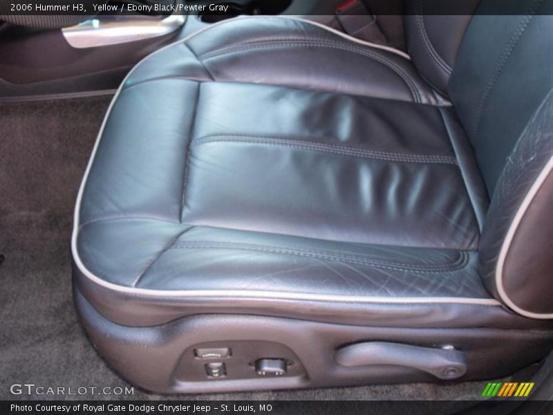 Yellow / Ebony Black/Pewter Gray 2006 Hummer H3