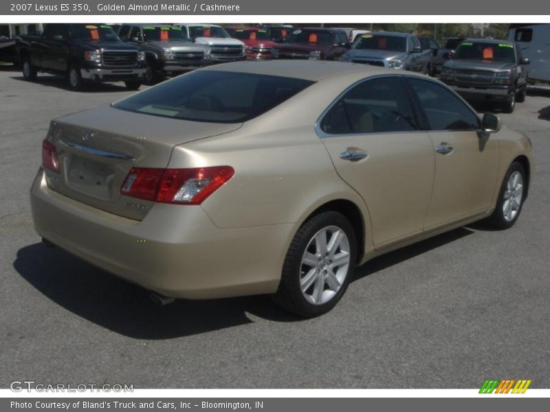 Golden Almond Metallic / Cashmere 2007 Lexus ES 350