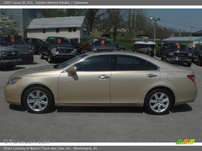 Golden Almond Metallic / Cashmere 2007 Lexus ES 350