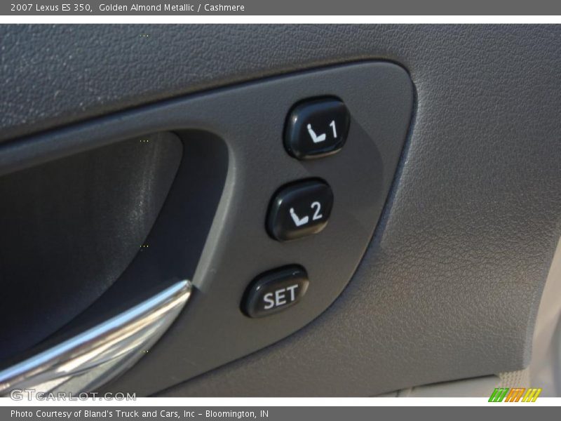 Golden Almond Metallic / Cashmere 2007 Lexus ES 350