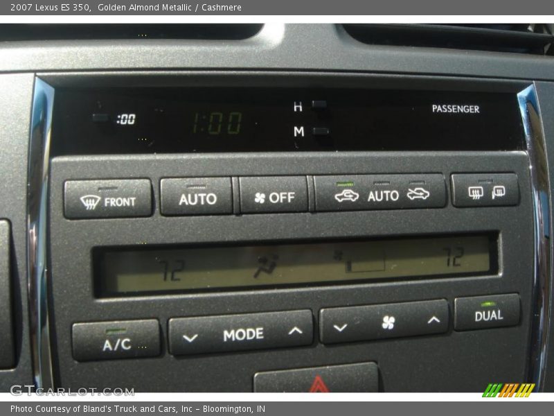 Golden Almond Metallic / Cashmere 2007 Lexus ES 350