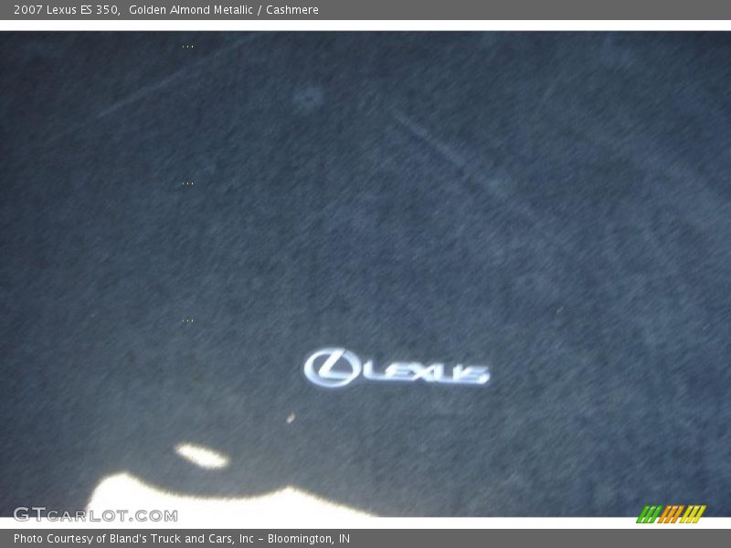 Golden Almond Metallic / Cashmere 2007 Lexus ES 350