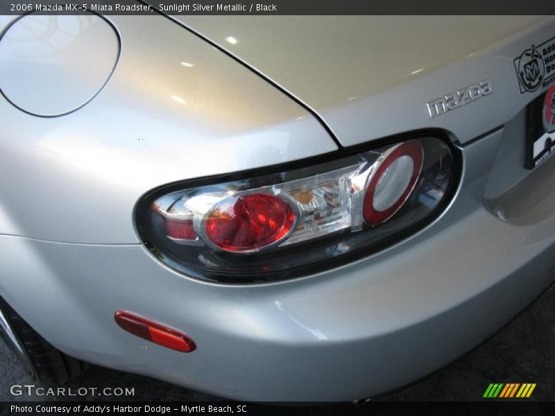 Sunlight Silver Metallic / Black 2006 Mazda MX-5 Miata Roadster