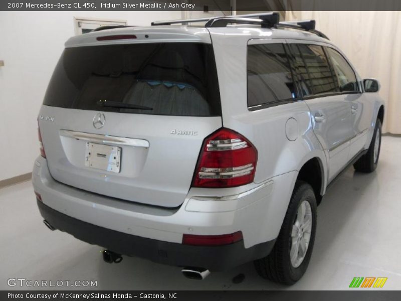 Iridium Silver Metallic / Ash Grey 2007 Mercedes-Benz GL 450