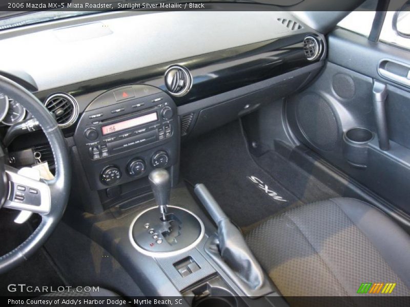 Sunlight Silver Metallic / Black 2006 Mazda MX-5 Miata Roadster