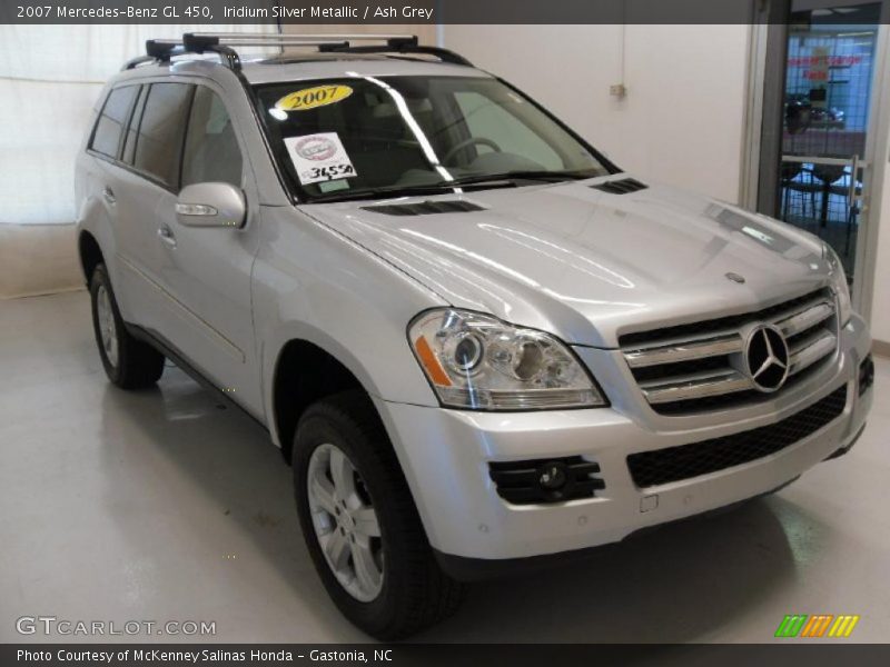 Iridium Silver Metallic / Ash Grey 2007 Mercedes-Benz GL 450