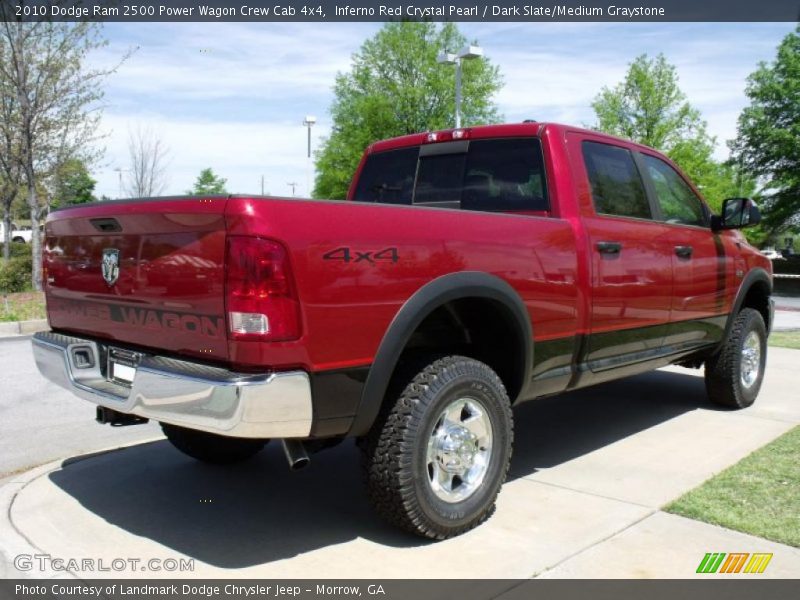 Inferno Red Crystal Pearl / Dark Slate/Medium Graystone 2010 Dodge Ram 2500 Power Wagon Crew Cab 4x4