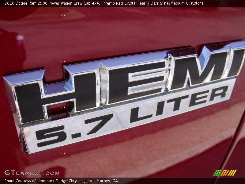 Inferno Red Crystal Pearl / Dark Slate/Medium Graystone 2010 Dodge Ram 2500 Power Wagon Crew Cab 4x4