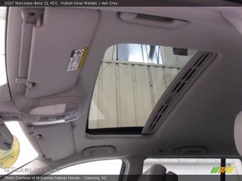 Iridium Silver Metallic / Ash Grey 2007 Mercedes-Benz GL 450