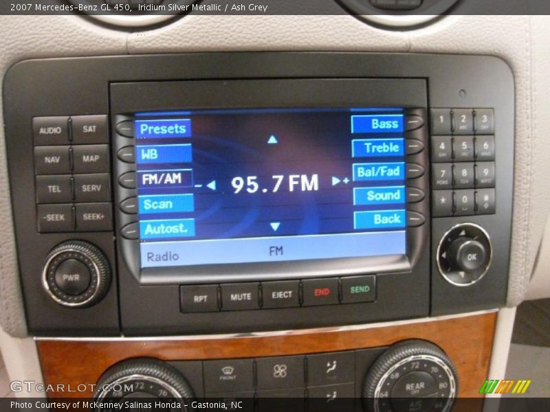 Iridium Silver Metallic / Ash Grey 2007 Mercedes-Benz GL 450