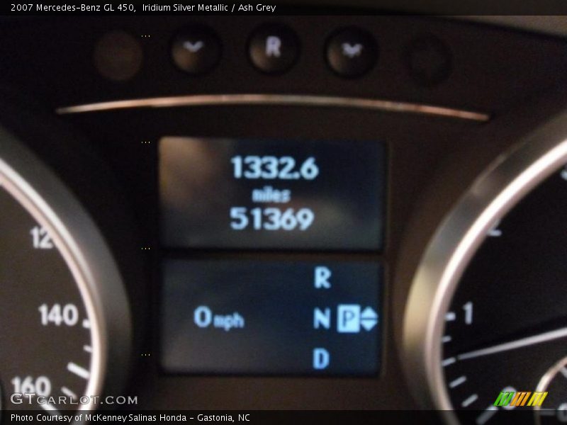 Iridium Silver Metallic / Ash Grey 2007 Mercedes-Benz GL 450
