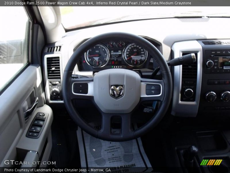 Inferno Red Crystal Pearl / Dark Slate/Medium Graystone 2010 Dodge Ram 2500 Power Wagon Crew Cab 4x4