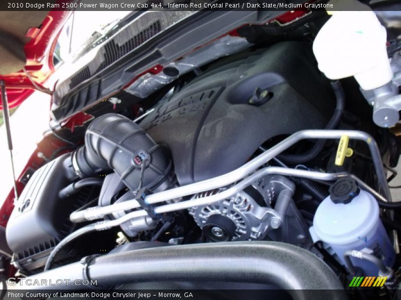 Inferno Red Crystal Pearl / Dark Slate/Medium Graystone 2010 Dodge Ram 2500 Power Wagon Crew Cab 4x4