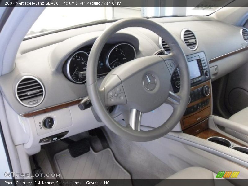Iridium Silver Metallic / Ash Grey 2007 Mercedes-Benz GL 450