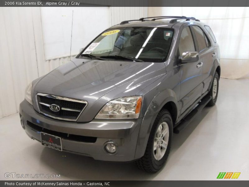 Alpine Gray / Gray 2006 Kia Sorento EX
