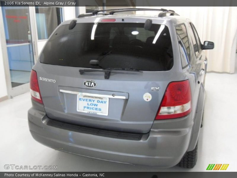 Alpine Gray / Gray 2006 Kia Sorento EX