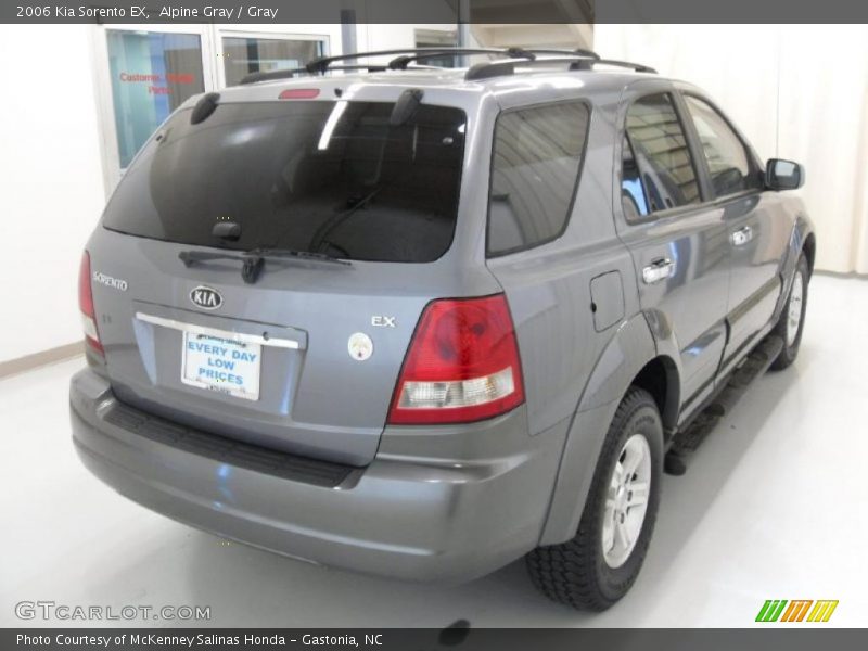 Alpine Gray / Gray 2006 Kia Sorento EX