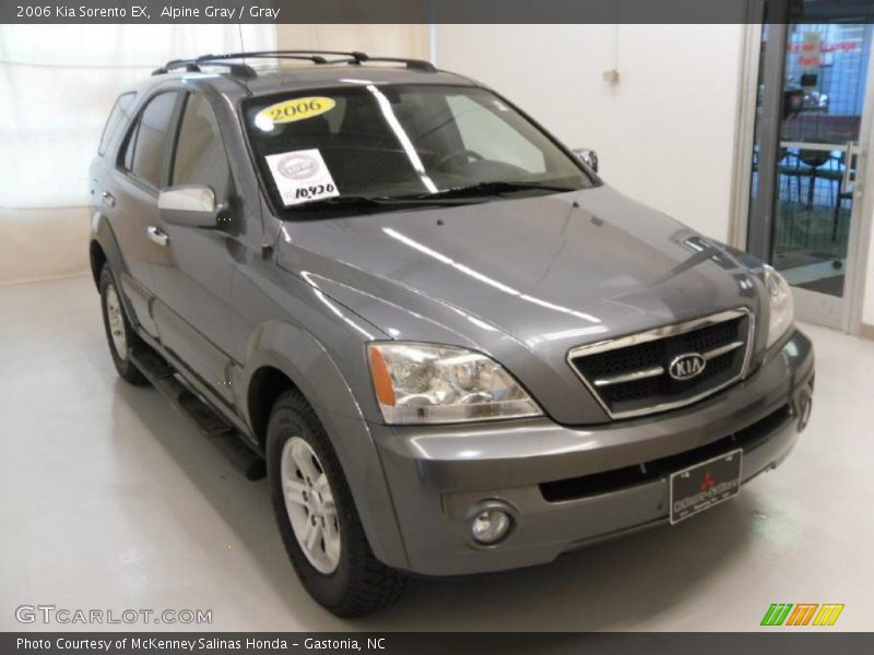 Alpine Gray / Gray 2006 Kia Sorento EX