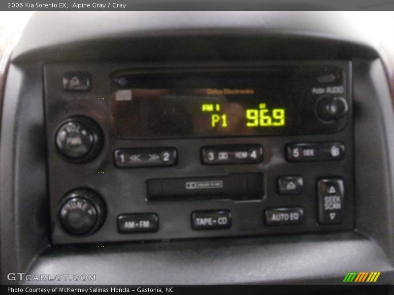 Alpine Gray / Gray 2006 Kia Sorento EX