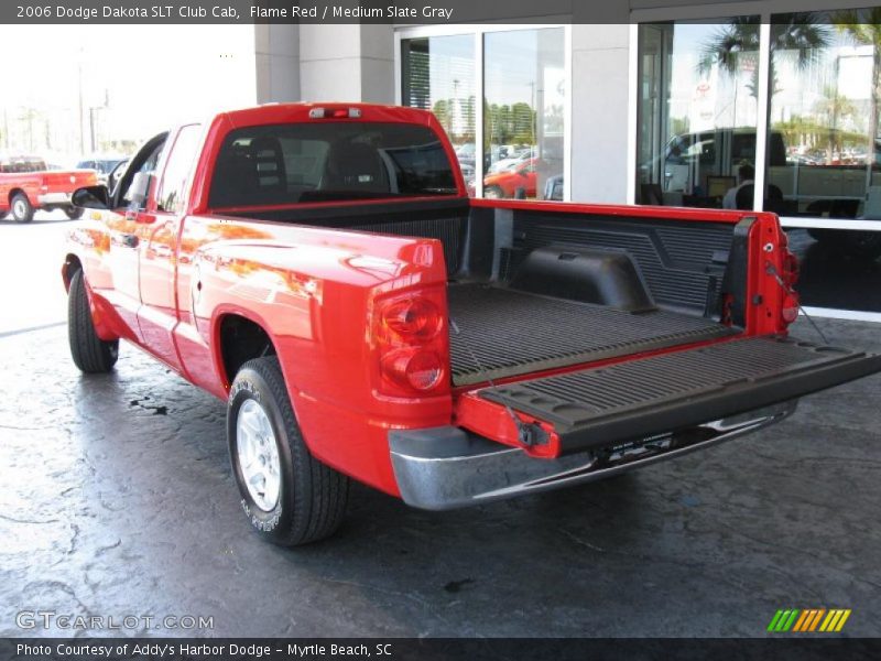 Flame Red / Medium Slate Gray 2006 Dodge Dakota SLT Club Cab