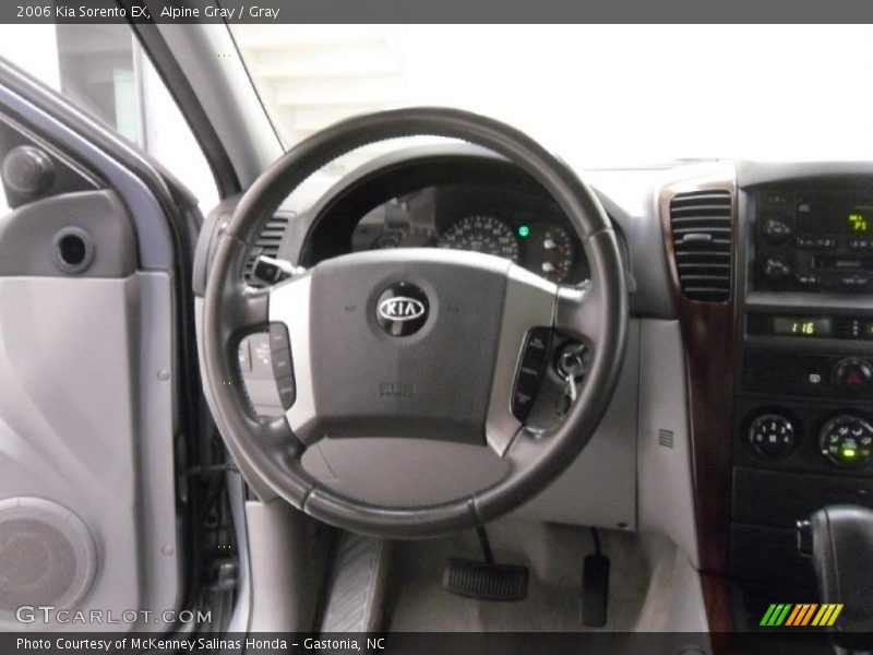 Alpine Gray / Gray 2006 Kia Sorento EX
