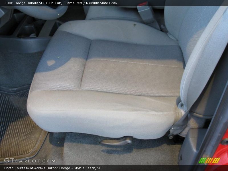 Flame Red / Medium Slate Gray 2006 Dodge Dakota SLT Club Cab