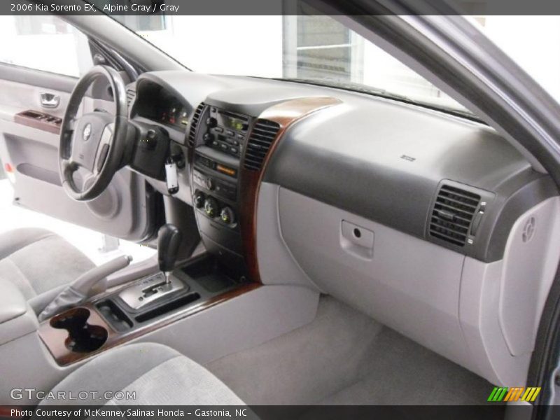 Alpine Gray / Gray 2006 Kia Sorento EX