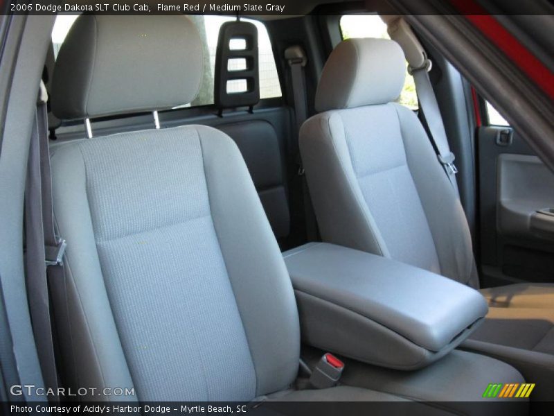 Flame Red / Medium Slate Gray 2006 Dodge Dakota SLT Club Cab
