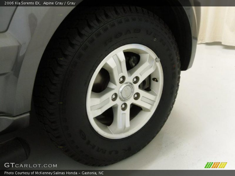Alpine Gray / Gray 2006 Kia Sorento EX