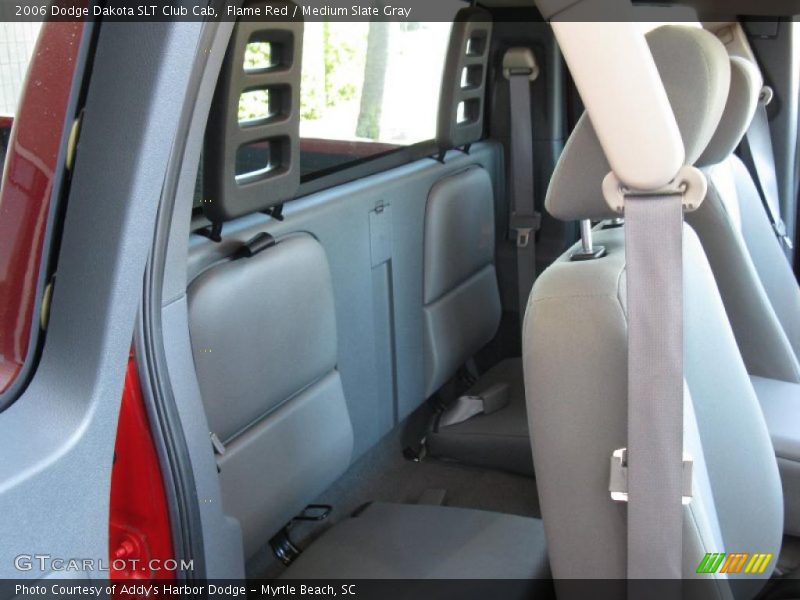 Flame Red / Medium Slate Gray 2006 Dodge Dakota SLT Club Cab