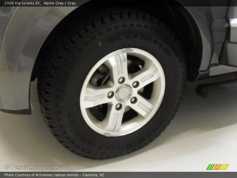 Alpine Gray / Gray 2006 Kia Sorento EX